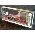 2 Part Sports Ticket Display Plaque (3"x7"x7/8")